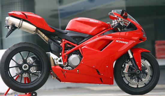 RACING BIKE: The Ducati 1098 can do 280kmph and it has been used in several races, most specifically the Superbike World Championship. 
