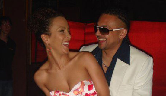 Sean Paul with wife Jodi “Jinx” Stewart. They got married in May this year. 