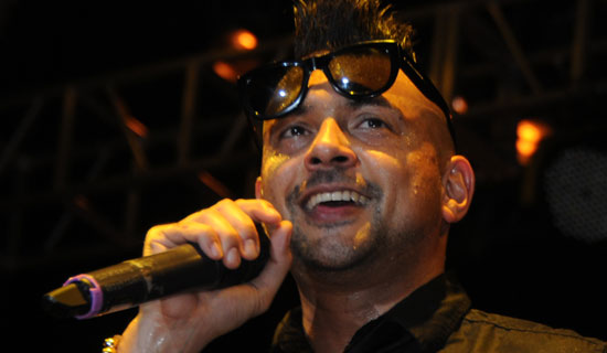 Sean Paul during the concert