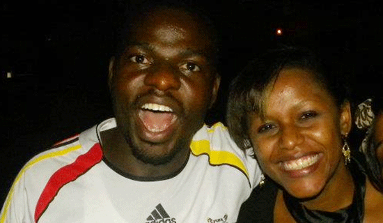 Kigongo (L) and Flavia Oketcho. PHOTO BY ISAAC SSEJJOMBWE
