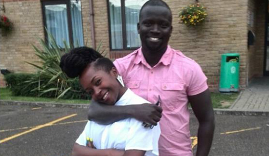 Anne Kansiime and her husband