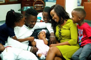 Bobi Wine and Family welcome their new member.