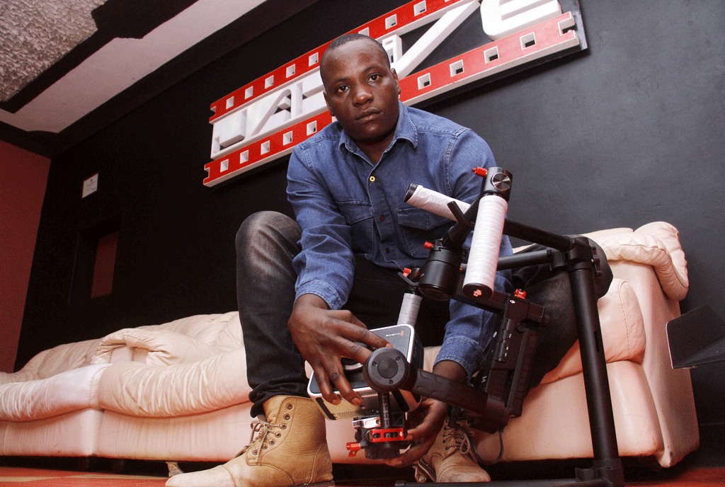  Jahlive at his studio PHOTO by Abubaker Lubowa
