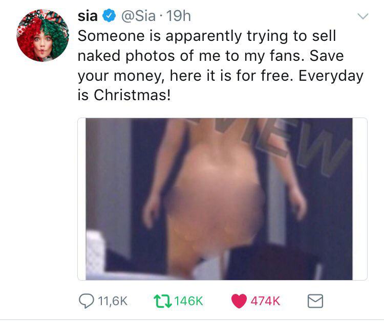Nude leaks sia Sia Leaks