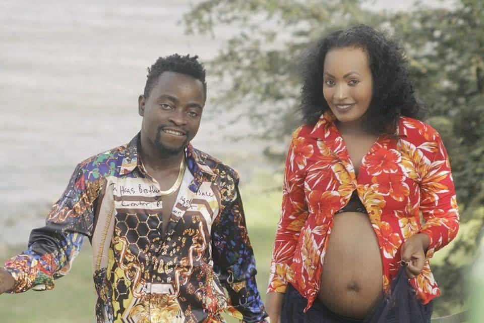 Barbi Jay and his partner Millers Nisha Mariam had a pregnancy photoshoot