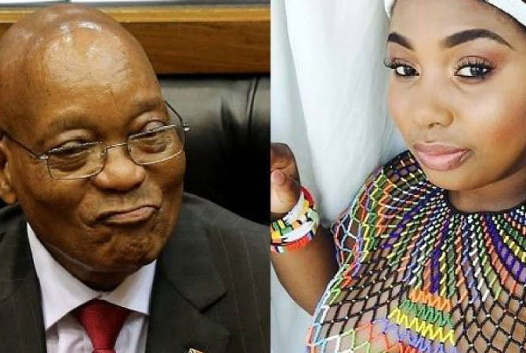 Image result for zuma's 24 year old fiance