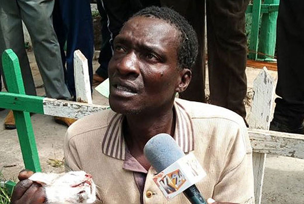The man says he has a market for cat skin and that he earns about Sh500 for every animal he slaughters