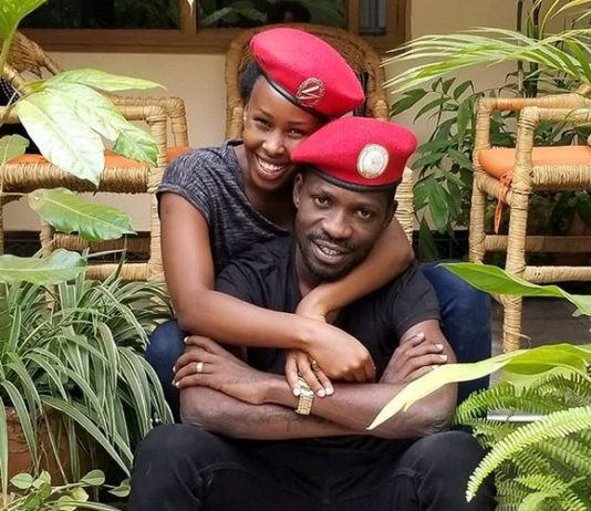 Image result for bobi wine and wife