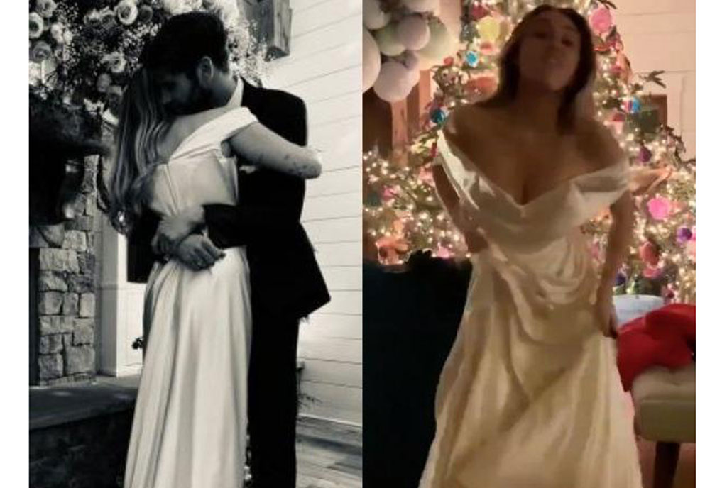 Miley Cyrus Wore Vivienne Westwood Wedding Dress