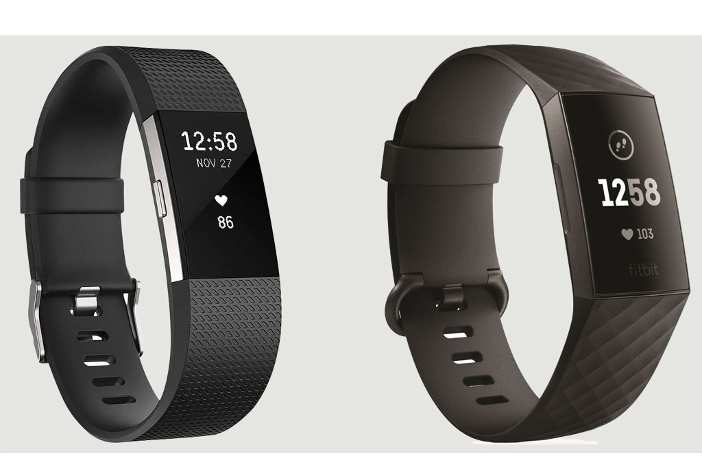 difference between fitbit charge 2 and charge 3
