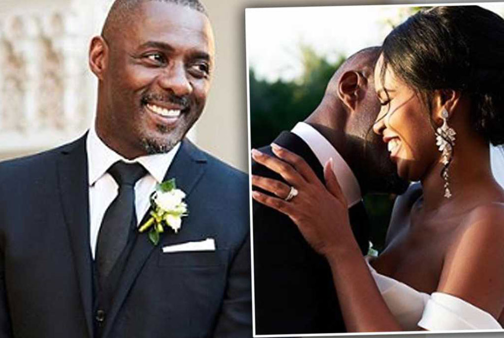 Idris Elba With his Wife Sabrina Dhowre