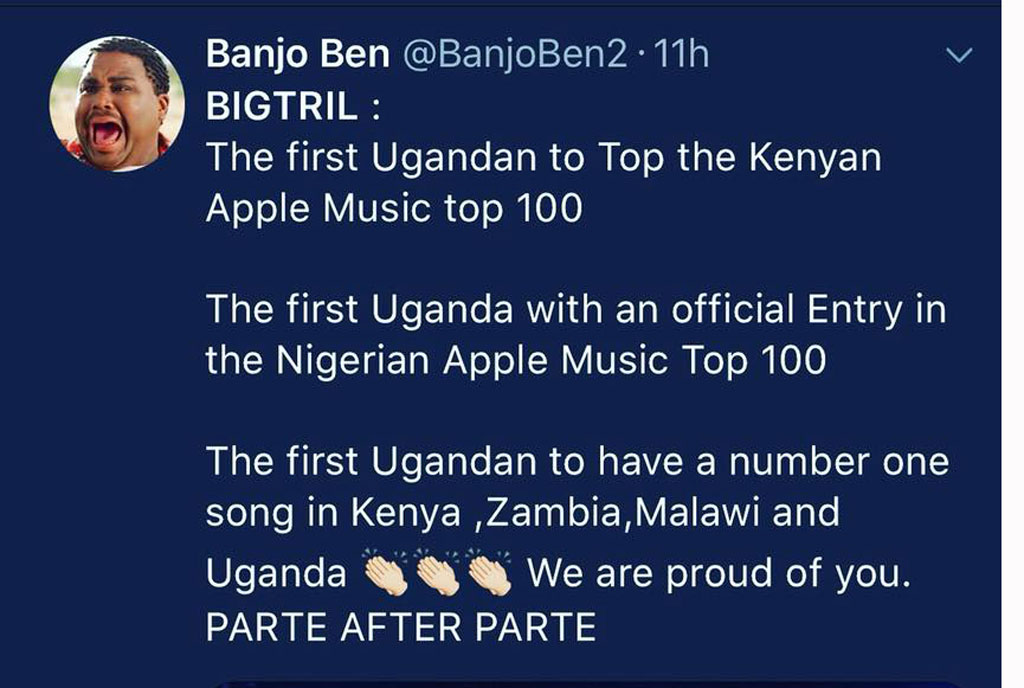 Uganda Music Chart