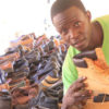 Latif has specialised in shoes. PHOTO BY ISMAIL KEZAALA