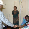 Museveni visited singer Bebe cool in Hospital after the gun shot