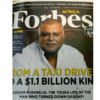 Sudhir on the Forbes cover page.