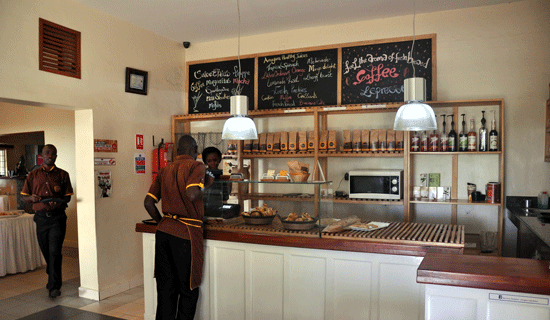Amagara Café is homely. PHOTO BY EDGAR R. BATTE