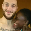 Abraham with a Ugandan girl