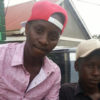 MC Kats (left) and his fan Richard Mwesigwa. PHOTO BY ISAAC SSEJJOMBWE