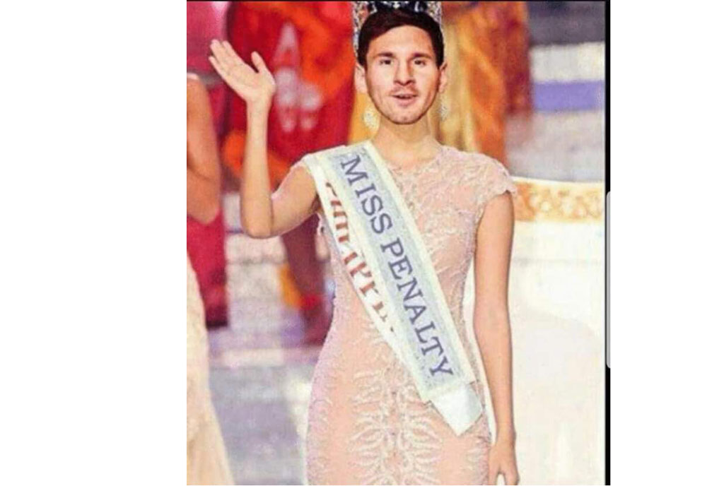 Netizens crowned Lionel Messi 'Miss Penalty'